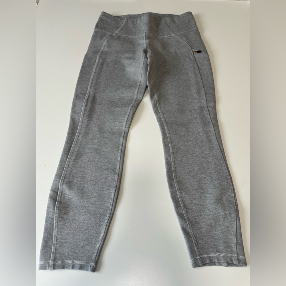 Gray copper fit leggings